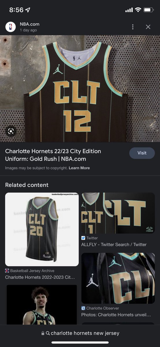 new hornets jerseys are…… somethin