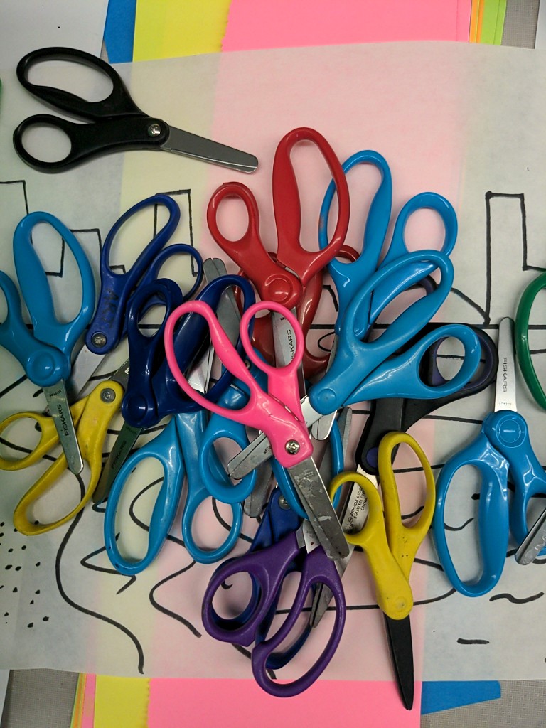 School Speciality sent me just ONE pink pair of scissors. SS you know this could start an international incident, right? 😅