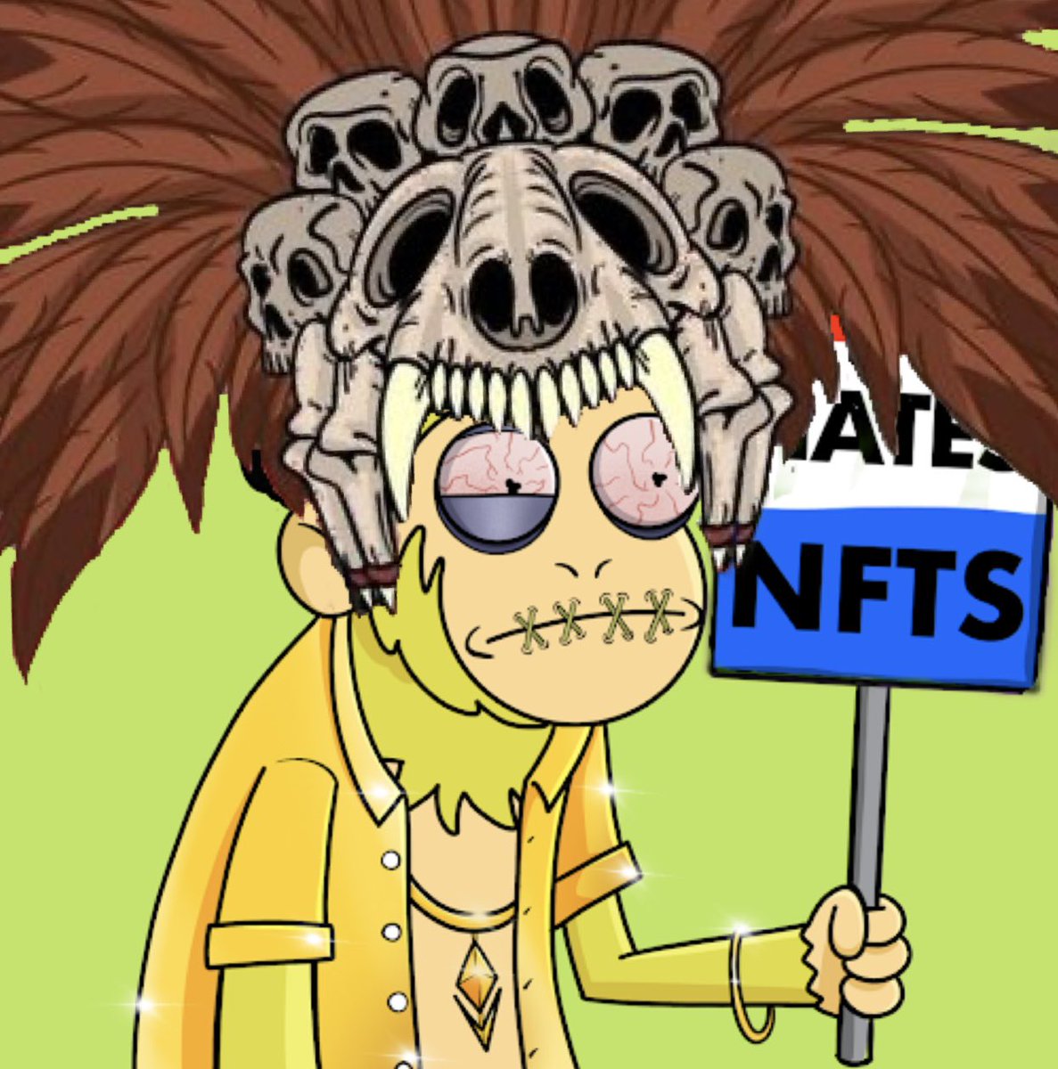 In celebration of the <a href="/mayaspiritsnft/">Maya Spirits 🌳</a> mint, we are giving out 11 #ApeHaterClub NFTs from the #GodHatesNFTees ecosystem

RULEZ:
1)Like+RT
2)Tag 3 degens
3)Must follow <a href="/srpeters/"></a> <a href="/GodHatesNFTees/">God Hates NFTs 🐇</a> <a href="/ApeHaterClub/">Ape Hater Club </a> <a href="/mayaspiritsnft/">Maya Spirits 🌳</a> 
4)Must be in spaces to claim