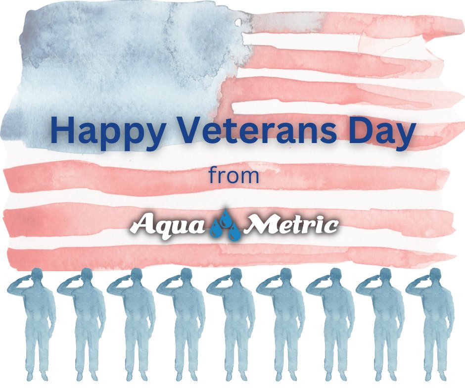 AquaMetric's tweet photo. Happy Veterans Day to all those who have served this country.

Thank you for your service to this country. Your bravery, sacrifice, and strength do not go unnoticed, and we will always be indebted to you and your family for all that you have given to the country. https://t.co/KjCJbUS4rE