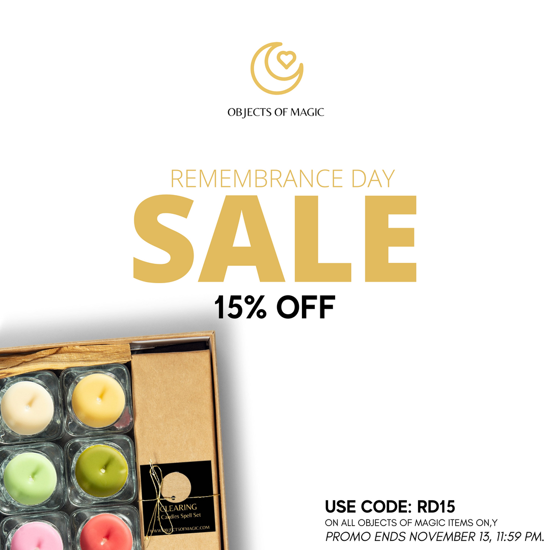 We're celebrating the memories that remind us of our loved ones this #RemembranceDay with 15% off on all Objects of Magic items. Use code: RD15. 

#SiestaKeyFlorida #FloridaSunsets #FloridaLiving #BeachLife #ShopLocal #SarasotaShopping #SarasotaSmallBusiness #SarasotaBound #Saras