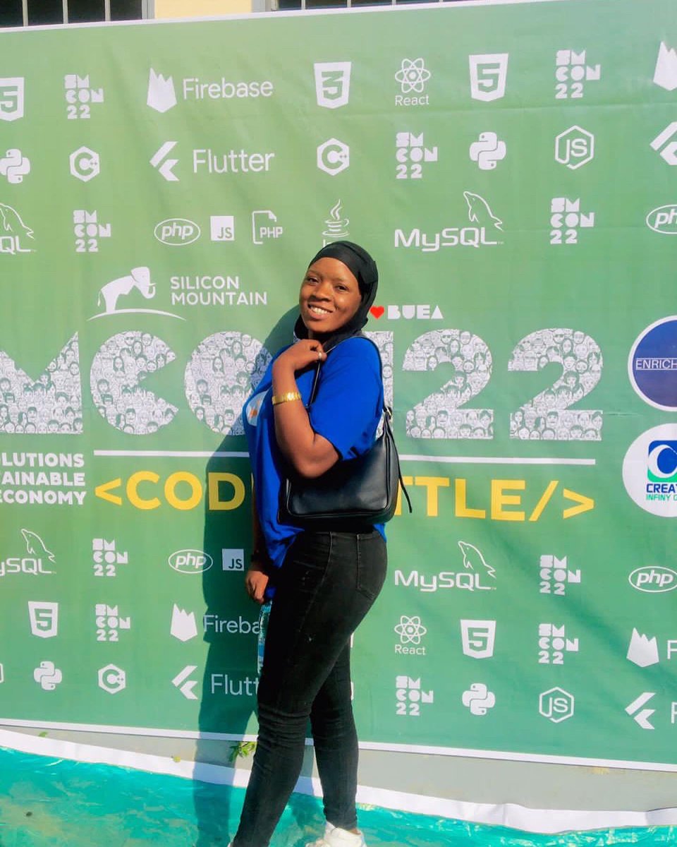 PavewayGroup's tweet photo. Hey guys, it’s weekend🗣. 

Check out our CompTIA ITF+ certified professional @ngeh_praise_ at the Code Battle Session of the ongoing Silicon Mountain Conference (SMCON) in Buea, Cameroon. 

See the smile and the tech excitement she exudes😊. 
#weekendvibes #comptia #pavewaygroup https://t.co/iQT8pZkAtR