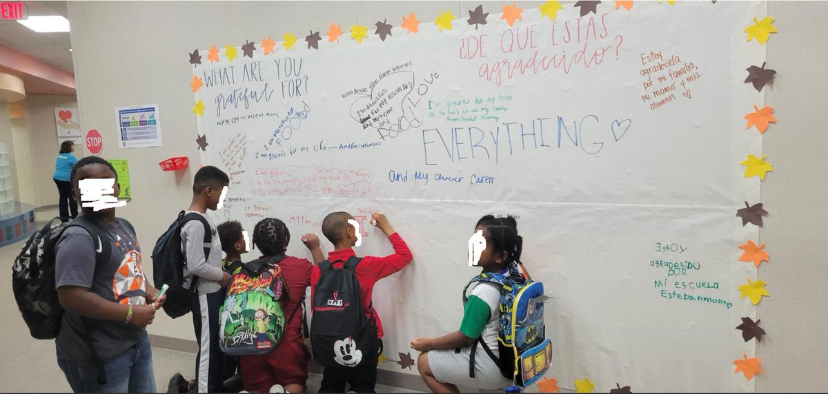At Goodman, we are GRATEFUL for our students!
Estamos agradecidos por nuestros estudiantes de la escuela Goodman.