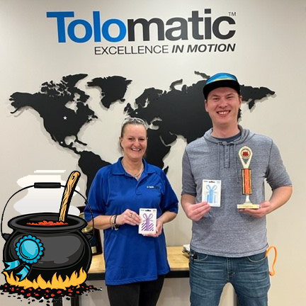 Lots of tasty recipes at this year's Chili Cookoff. Congrats to Adam for winning 1st, Dia for finishing 2nd, and Priscilla for taking home 3rd!