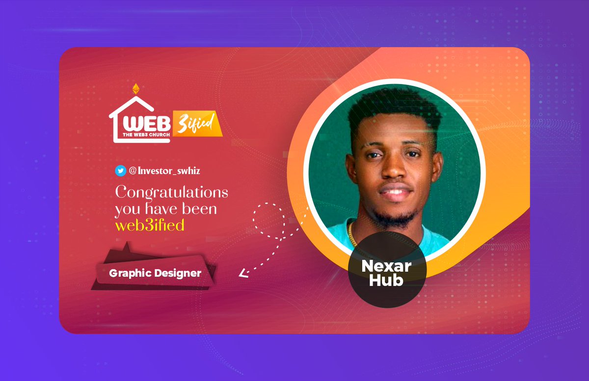 Introducing <a href="/investor_swhiz/">NEXAR Hub</a> Graphic Designer <a href="/web3ified/">The Web3 Church</a> 
We are super bullish on your success with us.

GREATNESS IS KNOCKING
