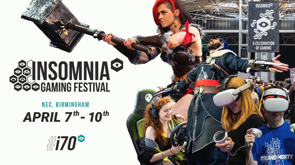 Insomnia Gaming Festival goes PLATINUM April 2023!

🎮 DAY &amp; WEEKEND | 7th - 9th
💻 LAN | 7th-10th
📍 NEC, Birmingham

Want to get your Brand involved? ⬇️

🌐 Learn More: bit.ly/P1EIGF

📩 Contact: sales@player1events.com

#i70