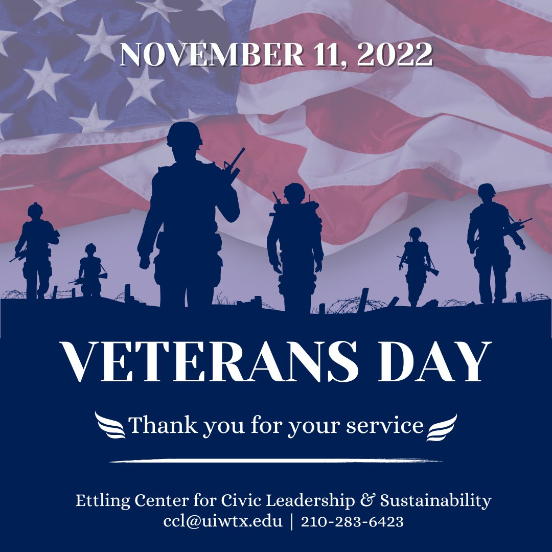 uiweccl's tweet photo. From the Ettling Center team, thank you to all the veterans for your service and commitment. https://t.co/0eEw6kTqWp