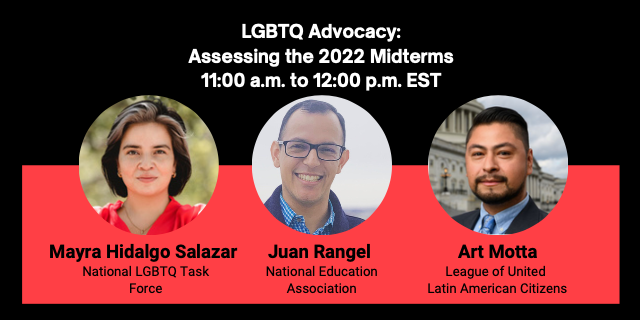 Join the LULAC LGBTQ+ Unity Summit this Saturday, November 12, featuring Latinx leaders in our civil rights movement. Assess the midterms with <a href="/LULAC/">LULAC</a> <a href="/TheTaskForce/">TheTaskForce</a> <a href="/NEAToday/">NEA</a> Check out the livestream at lulac.org/pridesummit22/…  
#LULACPride