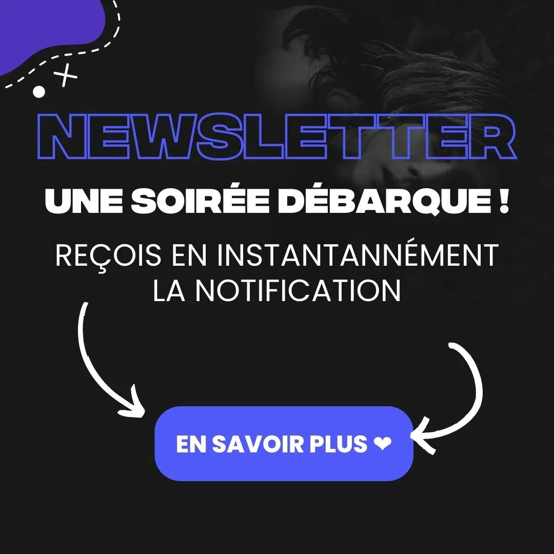 Soirees_Lib's tweet photo. NOUVEAU! 💌 Notre NEWSLETTER 
⚠: N'oublie pas nos soirées on RÉELLEMENT un nombre de place limité (entre 30 à 200 places) 
#soiréelibertine #libertines #libertin #soireecoquine #soireeparis #libertineparis #coquine #coquin #sexe #sexy #soireehot #soireeslibertines https://t.co/DznFcFYeGh