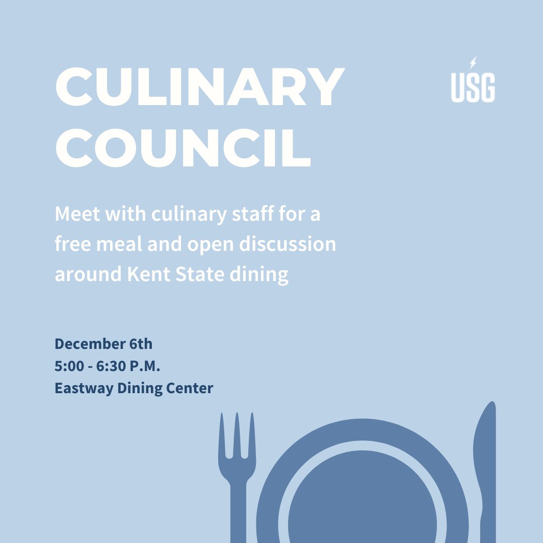 Kent State USG tweet media