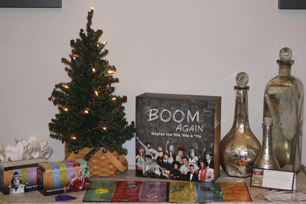 BoomAgainGame's tweet photo. The perfect answer to what to get your Boomer friends, parents or grandparents. Tagging some amazing lifestyle influencers - check them out! #boomagain #popculturegameforboomers #dontcallusseniors
@SusieQpon @HipMamasPlace @NightHelperBlog @DiscoverSelf @PinkNinjaBlogg https://t.co/R99hKeHFqF