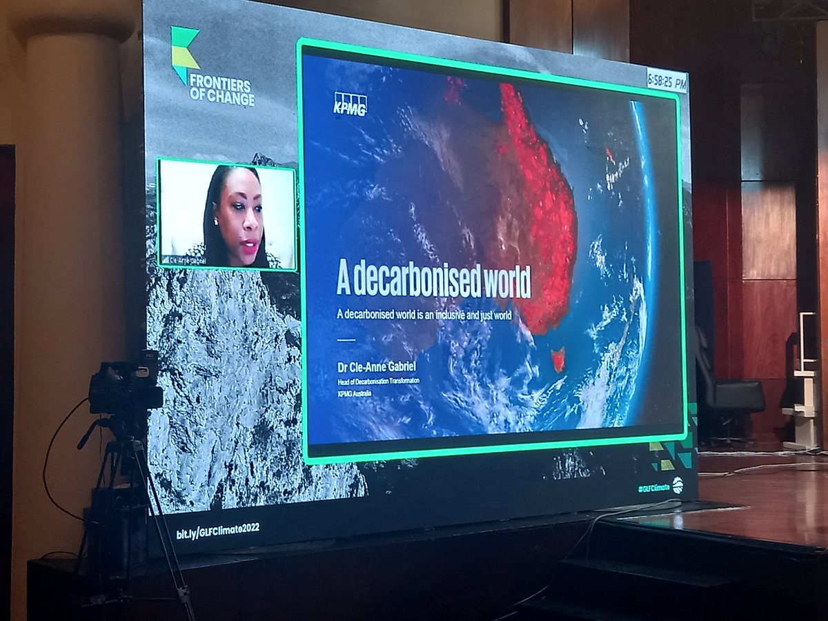 Kofi Kisiedu Acquaye (@kofikisiedu) on Twitter photo Cle-Anne Gabriel of <a href="/kpmgaustralia/">KPMG Australia</a> in the <a href="/GlobalLF/">Global Landscapes Forum (GLF)</a> calls on all to decarbonise our world and to ensure that "net zero" doesn't become a new green colonisation.
#GLFClimate
#ThinkLandscapes Cle-Anne Gabriel of <a href="/kpmgaustralia/">KPMG Australia</a> in the <a href="/GlobalLF/">Global Landscapes Forum (GLF)</a> calls on all to decarbonise our world and to ensure that "net zero" doesn't become a new green colonisation.
#GLFClimate
#ThinkLandscapes