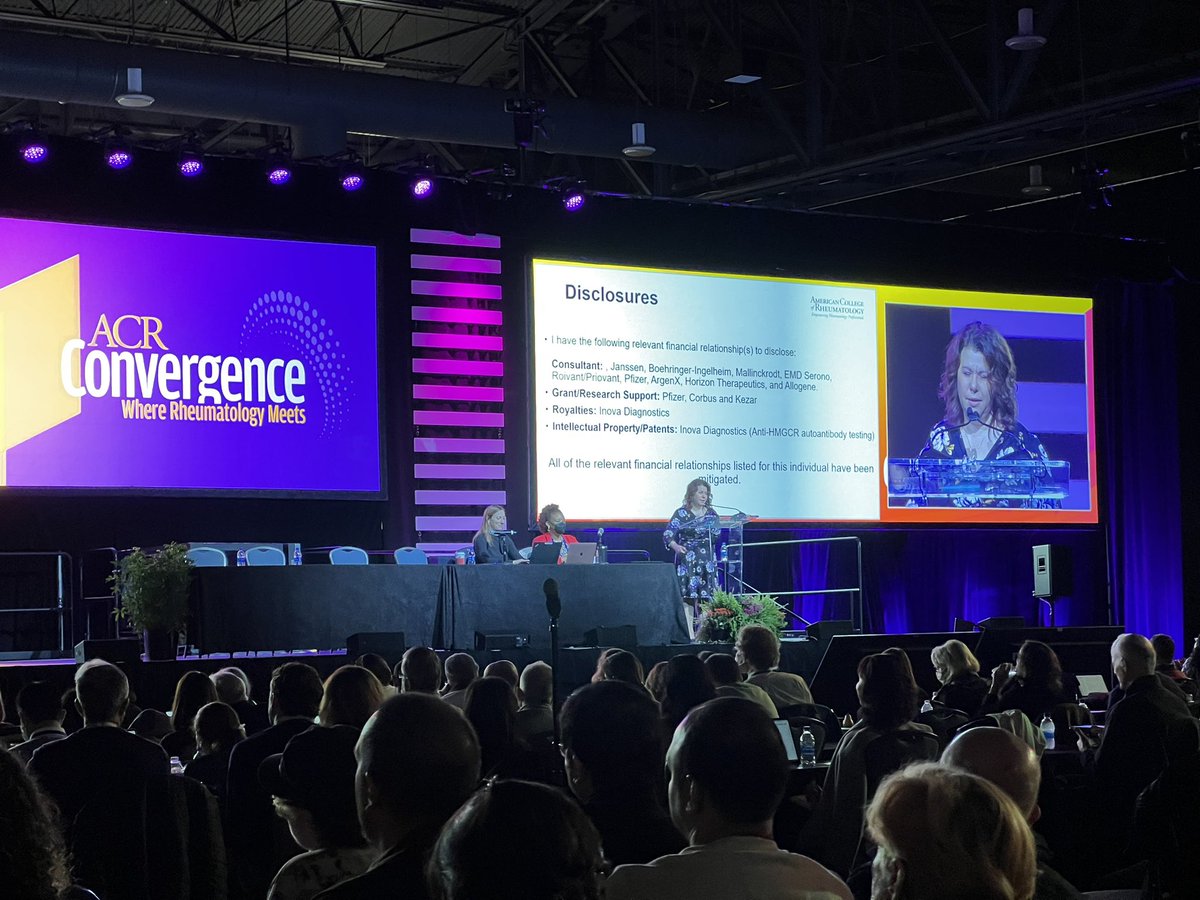 Privileged to to be able to learn from <a href="/DrLisaCS/">LisaChristopherStine</a> at the bedside as well <a href="/jhrheumatology/">Johns Hopkins Rheumatology</a> <a href="/HopkinsMedicine/">Johns Hopkins Medicine</a> #ACR2022