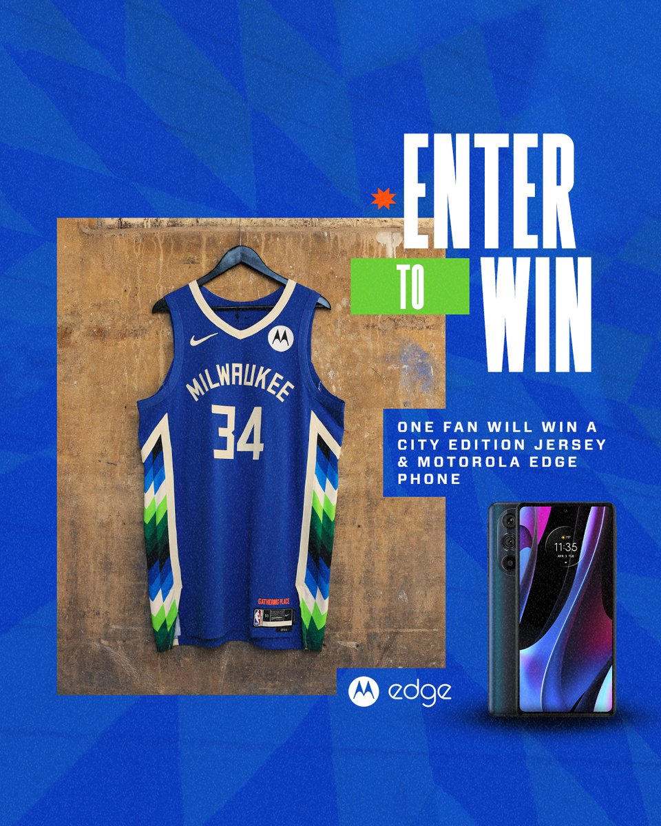 Bucks's tweet image. Do you consider yourself a Bucks historian? 

Test your knowledge of Bucks Trivia for a chance to win the new City Edition Jersey and a Motorola Edge!! 

🔗 on.nba.com/3UsN0De