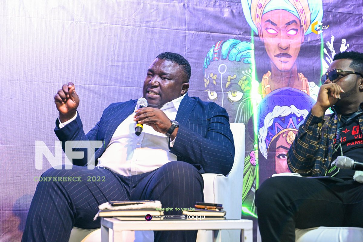Cryptotvplus's tweet photo. Bamgboye Babatunde, the Lead Consultant at David Bamgboye Development Company speaking on the Panel topic "Building Africa's Decentralized Future" at the @NFT__NG conference.
#webthreebuzz #NFTs #NFT https://t.co/bnPEdXd7h4