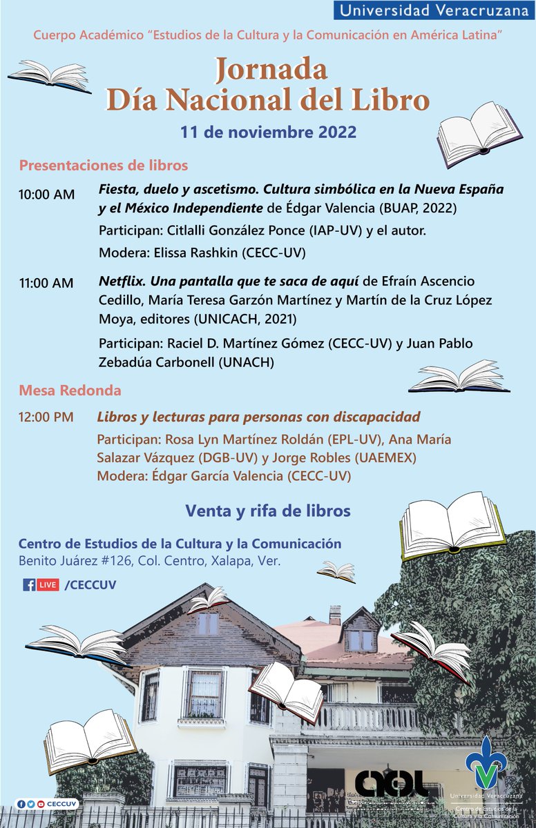 ceccuv's tweet photo. ¡Tenemos venta de libros!
Les esperamos en nuestra Jornada por el Día Nacional del Libro 
Estaremos hasta las 14:00 horas

#dianacionaldellibro https://t.co/zmzr8AL6kT