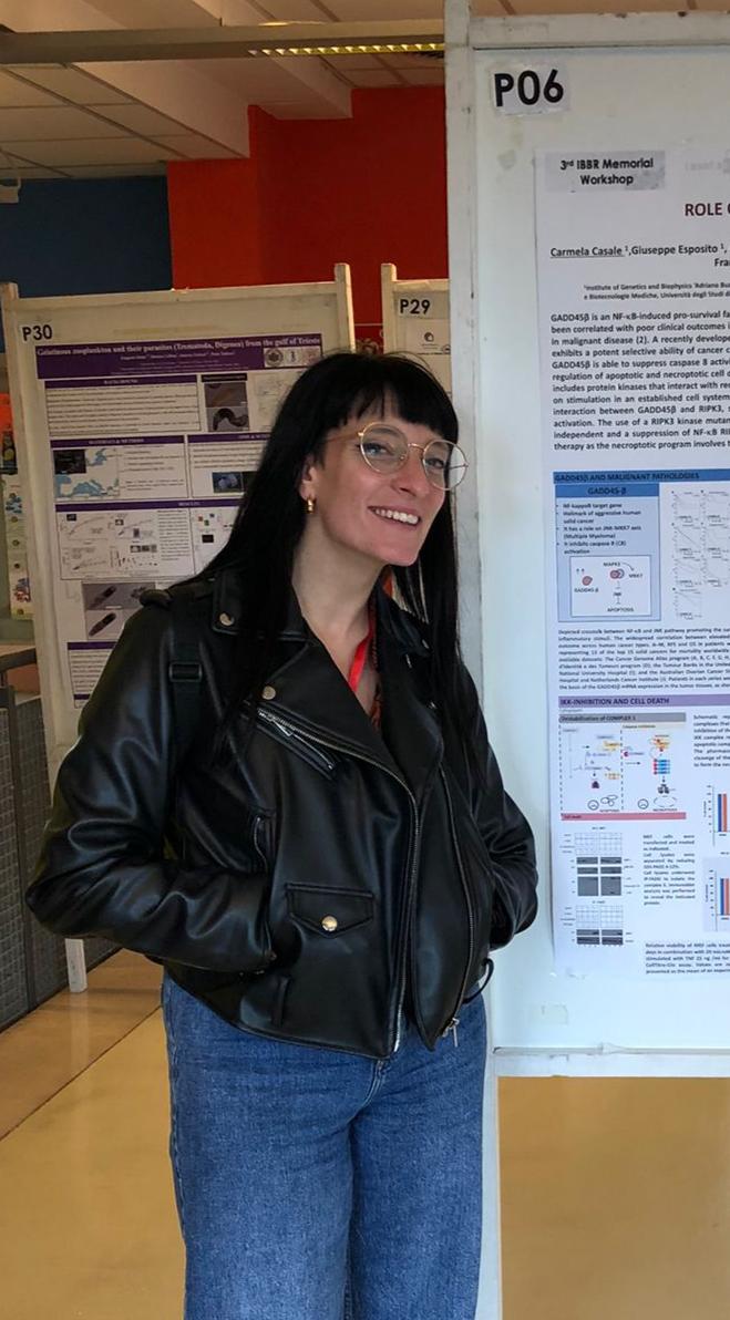@cnrigb Congratulazioni a Carmela Casale dell'IGB per aver ricevuto il premio come miglior poster nell'ambito del 3rd Ibbr award @cnrIgb