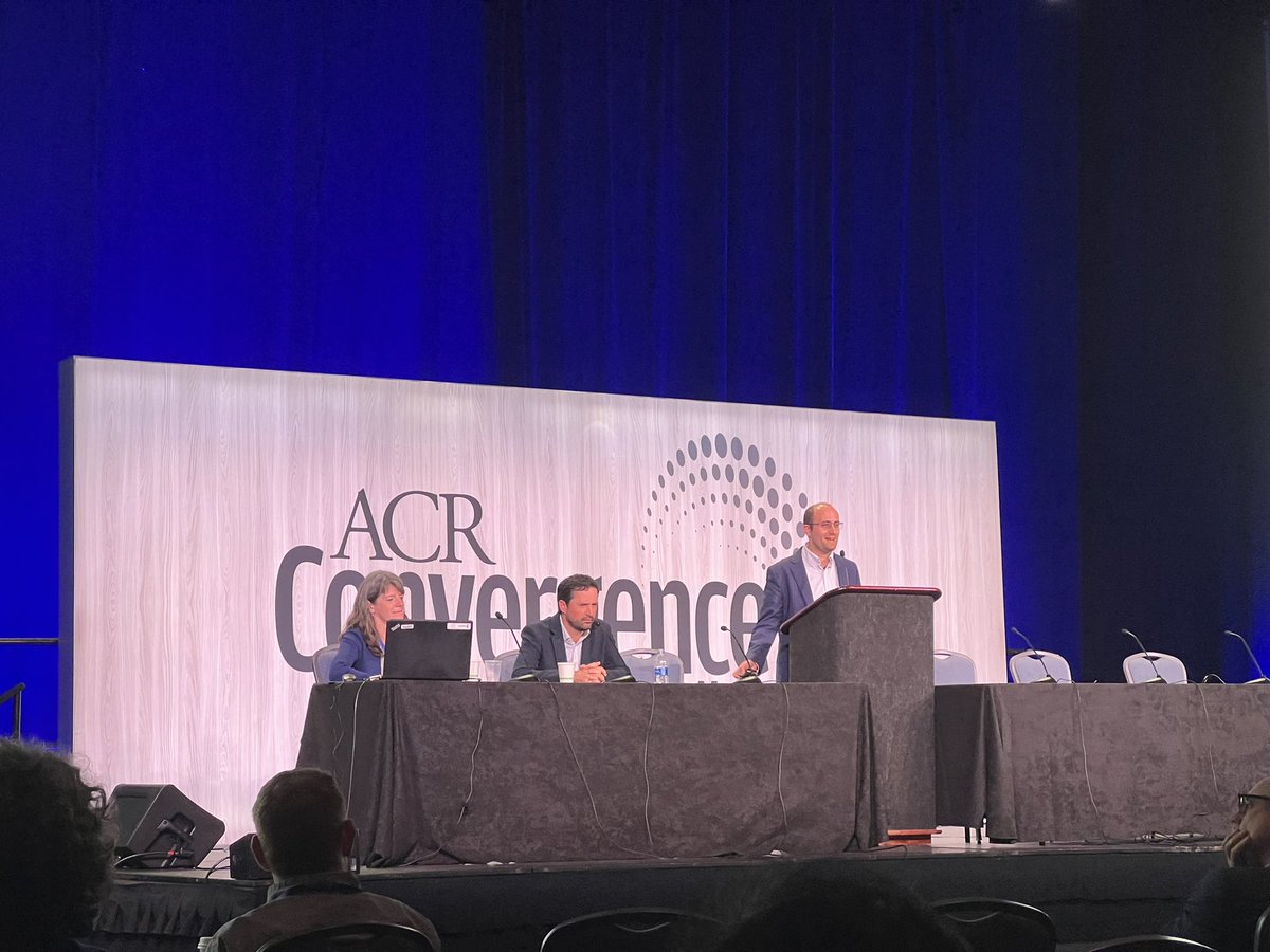 Somatic mutation conference at #ACR22. Nerding out. I am a huge fan boy of <a href="/AlexBickMDPhD/">Alex Bick</a> @VUMCgenetics @VUMCRheum