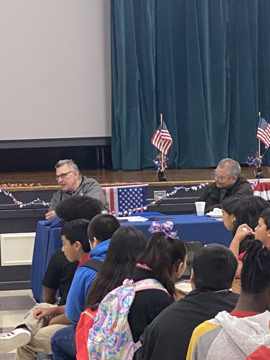 #BurlesonECISD Honoring Our Veterans