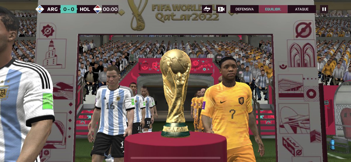 dpjuanc's tweet photo. Por aquí subo video del juego de FIFA para celular excelente , emocionado a tan solo 11 días y ya quiero ver ese trofeo levantar por la selección Argentina #MundialQatar2022 https://t.co/8p7Rx2T5WG