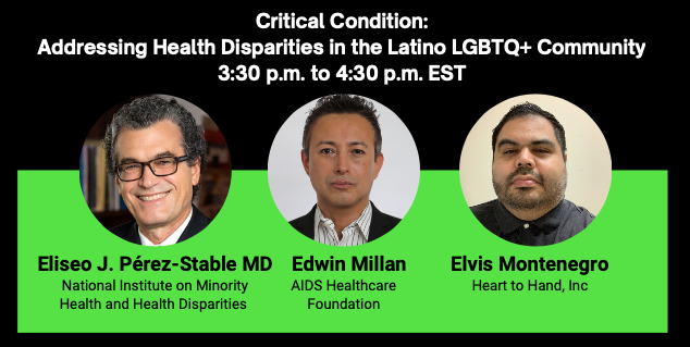 Join the LULAC LGBTQ+ Unity Summit this Saturday, November 12, featuring Latinx leaders in our civil rights movement. Learn about health disparities <a href="/HearttoHandInc/">Bosart</a> <a href="/NIMHD/">Health Disparities</a> and <a href="/AIDSHealthcare/">AIDS Healthcare Foundation (AHF)</a> at 3:30 p.m. Eastern. Check out the livestream at lulac.org/pridesummit22/…  
#LULACPride