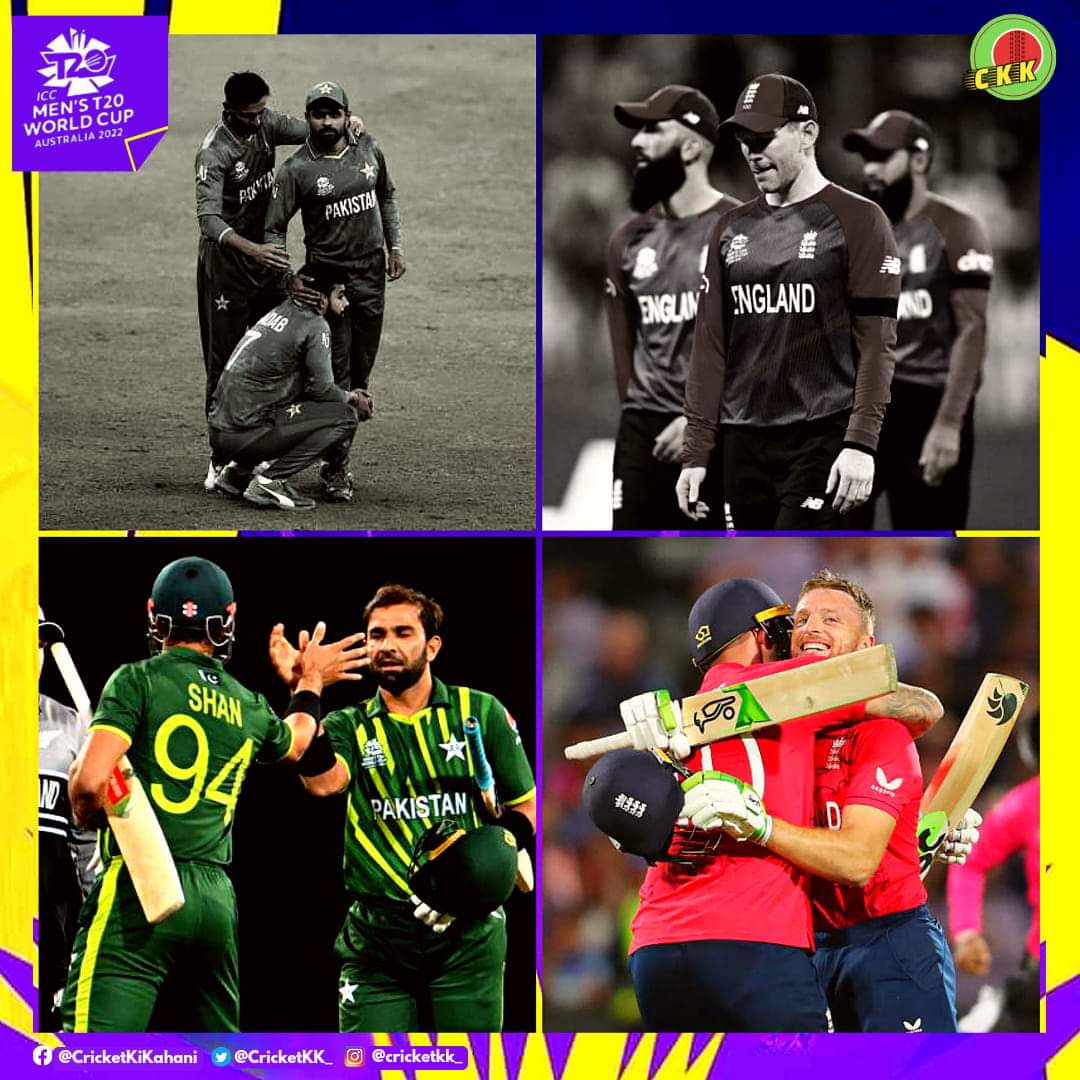 ❌ Last Year #T20WorldCup21 : Semi-Final Exit for both 
✅ This Year #T20WorldCup22 : Both of them are in the final with convincing victories in semis 👏

- Things do change in Life.