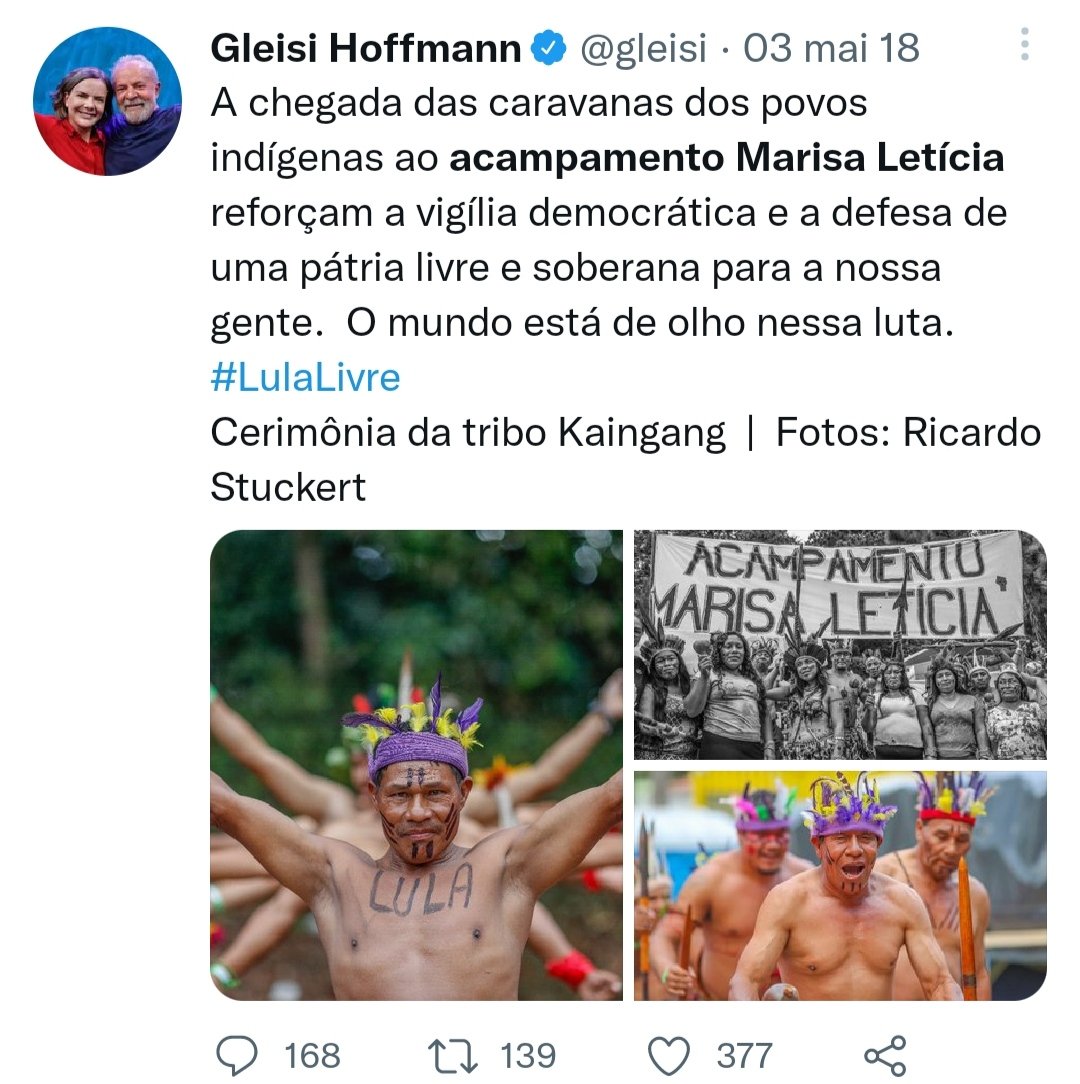 580diass's tweet photo. 580 dias não foi brincadeira, ninguém vai apagar nossa Histórias.

@gleisi @LulaOficial @JanjaLula https://t.co/bLbtsRQZz7