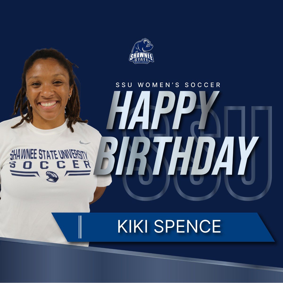 Wishing a happy birthday to one of our student assistants, Kiki Spence! #gobears