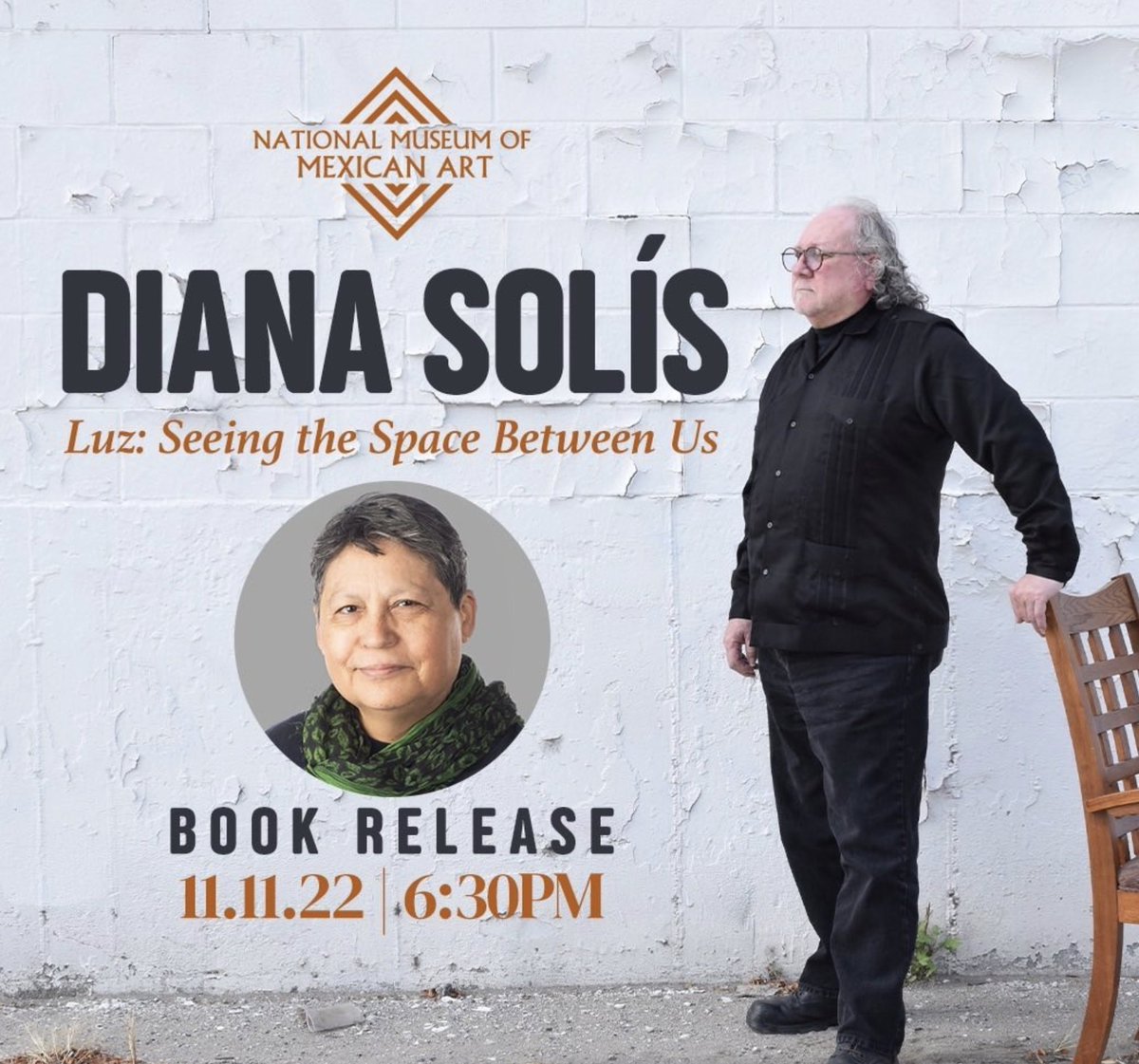 Today is the day!  Diana Solis will be presenting her book publication, “Luz: The Space In Between Us” tonight 6:30pm - 9pm at the National Museum of Mexican Art. 
<a href="/pilsenita/">Diana Solis</a>