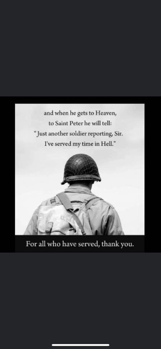 Thank you to all those you serve and continue to serve every day. We are extremely grateful.