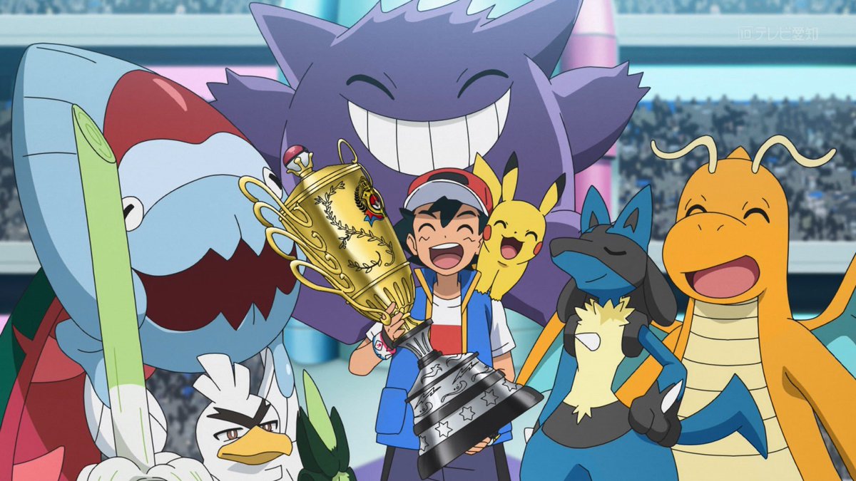 MrSkips_'s tweet photo. Lo hizo, después de 25 años Ash Ketchum es el mayor maestro Pokémon de todos los tiempos. Felicidades Satoshi, gracias por tanto Pikachu ✨⚡️

#Pokemon #Anipoke #PokemonScarletViolet https://t.co/9fJoNrF7cG