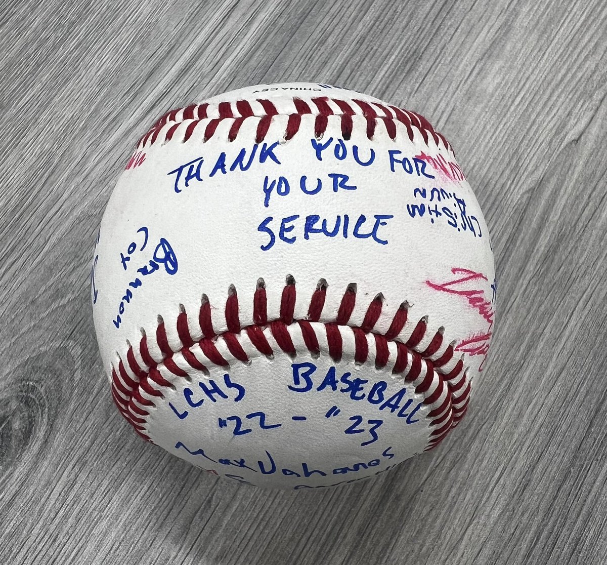 Thank you <a href="/LCPackBSB/">Liberty Creek High School Baseball</a> for the support!!!#theCreek