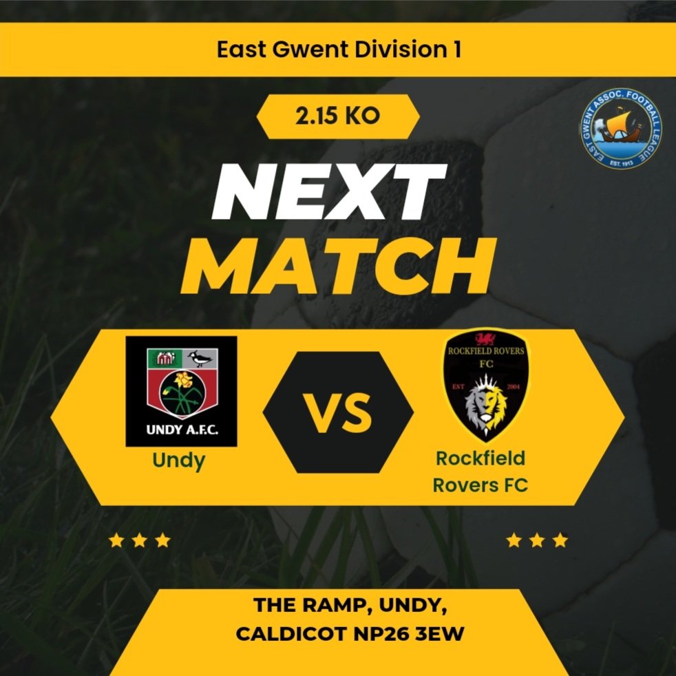 Back in action Tomorrow as we take the journey to <a href="/undy/">Jeff Underwood</a> hopefully we can continue our league form 🙏 #uptherovers <a href="/Eastgwentafl/">East Gwent AFL</a>