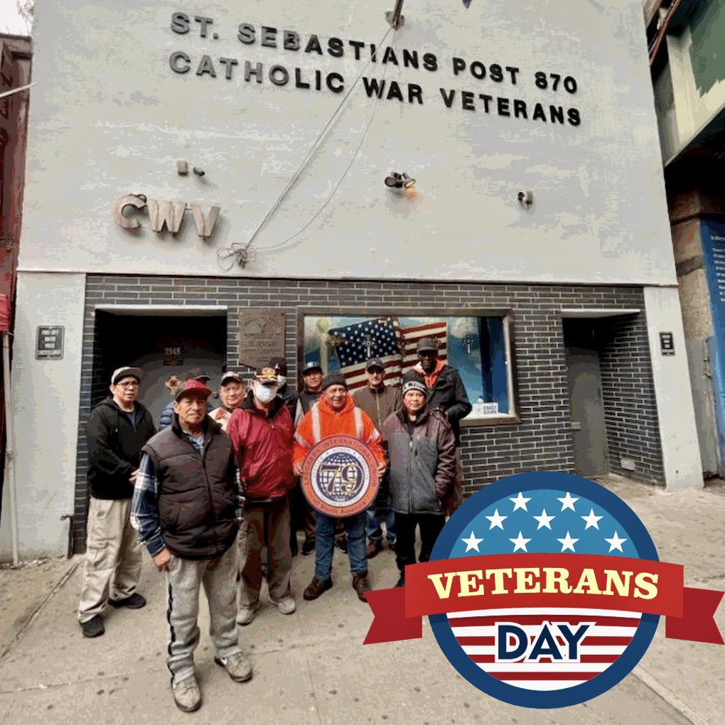 ABAD_LaBoReR's tweet image. Local 79 members honoring all Veterans! THANK YOU FOR YOUR SERVICE!! Happy Veterans Day!! #local79 #VeteransDay #liuna