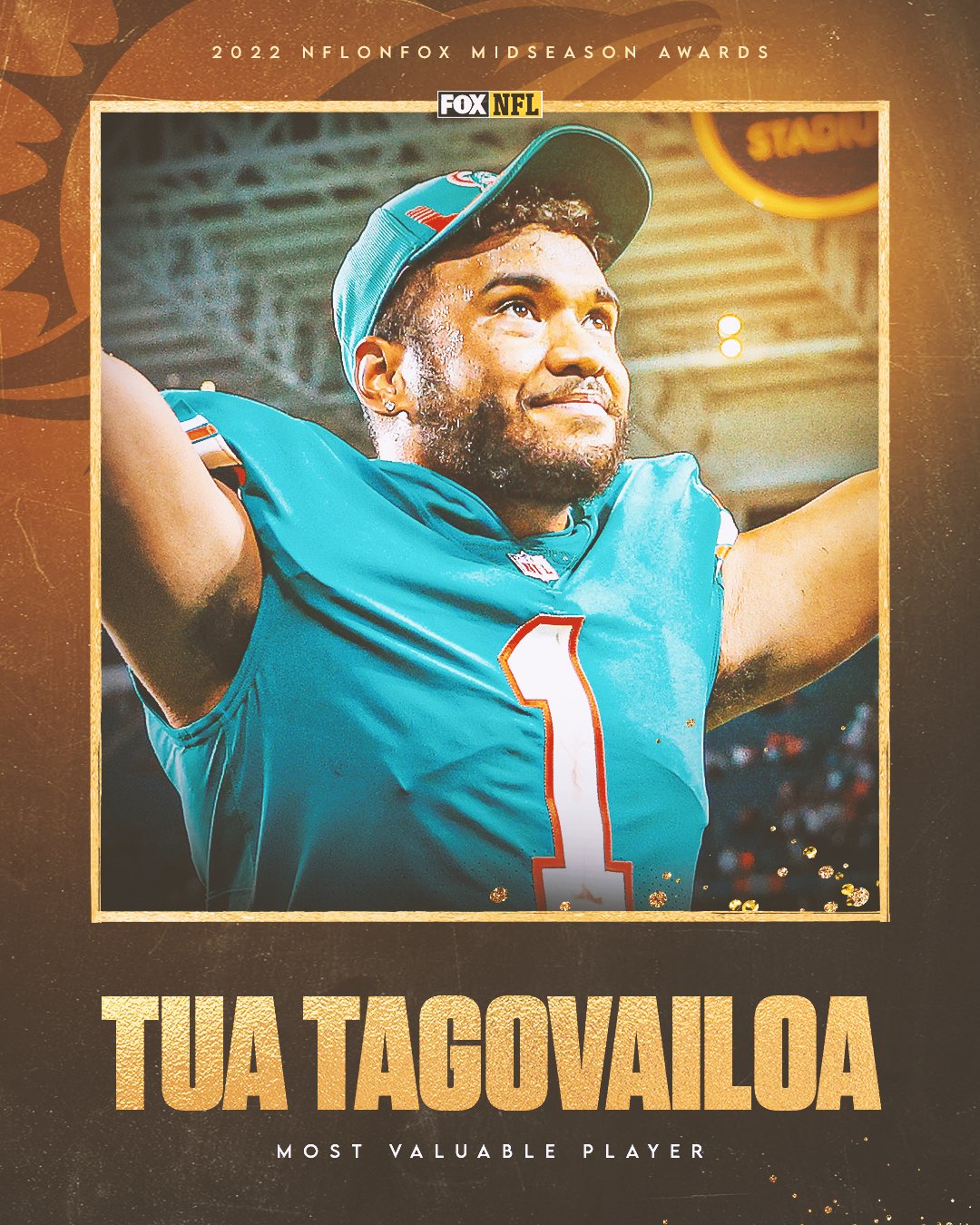 FOX Sports NFL on Twitter "The 2022 Midseason MVP is MiamiDolphins