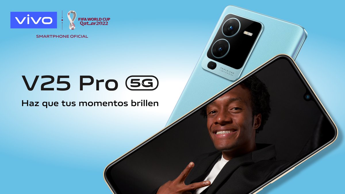 vivo_mobileCO's tweet photo. ¡Ningún momento queda sin capturar!💙#V25Pro
#CapturaLaPasión #FIFAWorldCup #vivoElMundial #vivoV25Pro #vivoV25 #HazQueTusMomentosBrillen #vivoAlCuadrado #RevivoElMomento https://t.co/7tyn8MvHBF