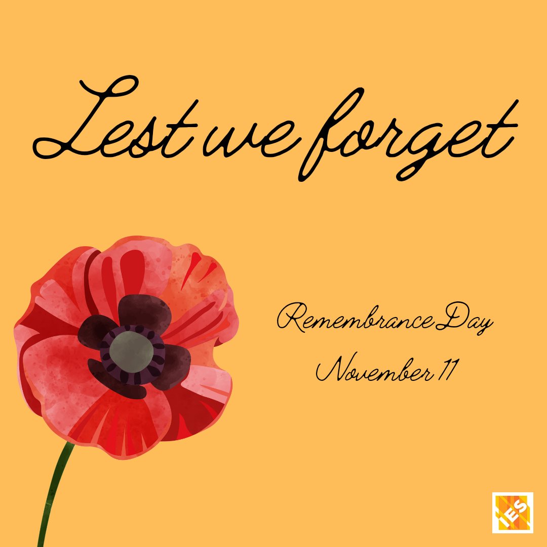 IESsask's tweet photo. Lest we forget. https://t.co/RlxE9KrCX7