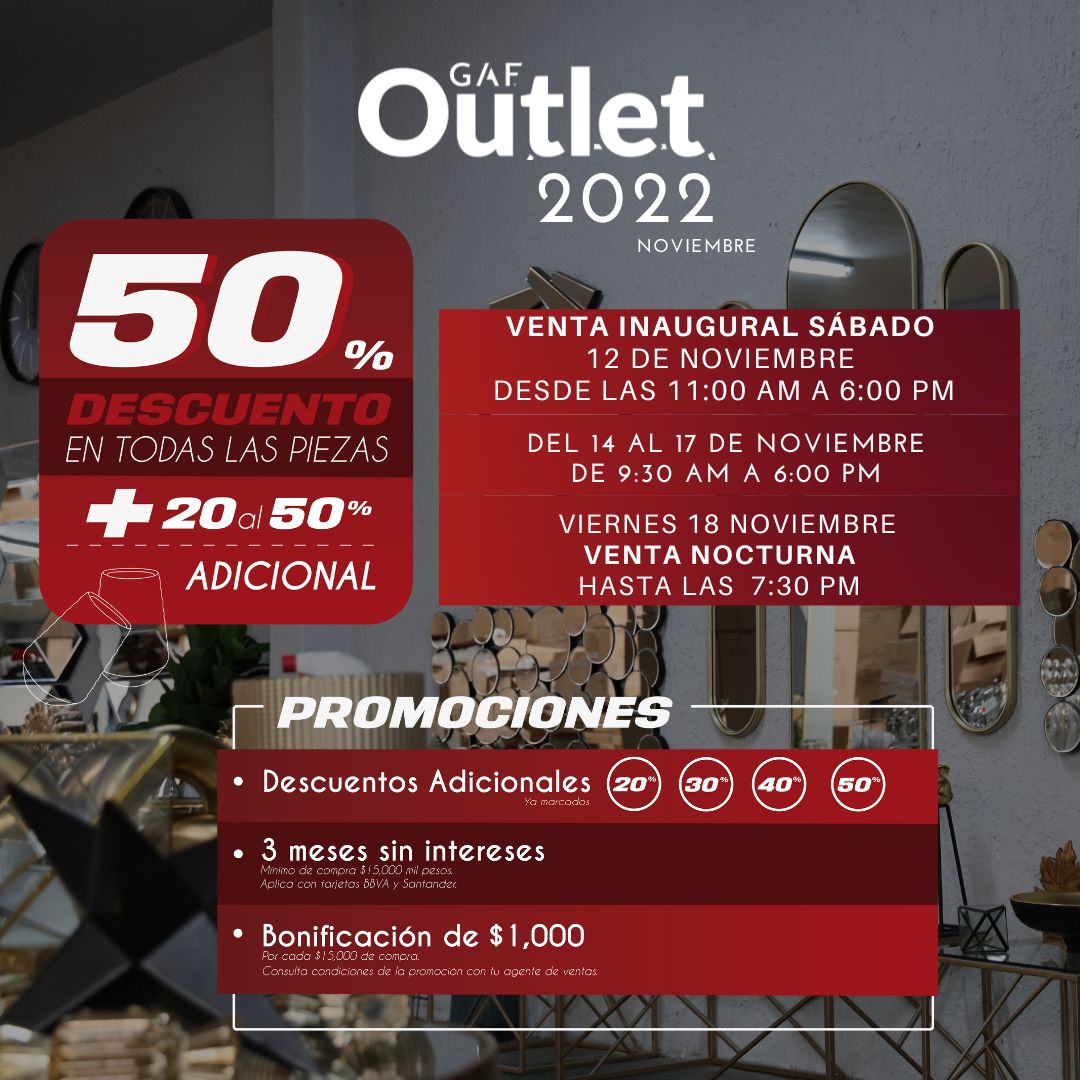 ¡Mañana arranca outlet 2022! Recuerda que esté evento es únicamente dos veces al año. ¡No faltes, evento para todo publico!
Registrate aquí. …ction-20710755.hubspotpagebuilder.com/diasmagicos-0
