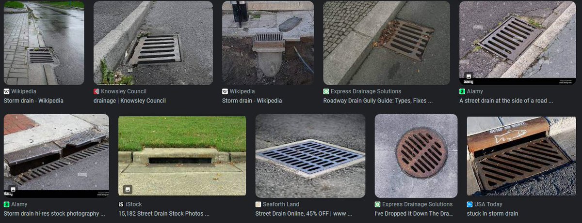 aViableNinja's tweet photo. @NoContextBrits It's called a drain and everyone here who calls it something else is either wrong, or French, which is also wrong!

Common word is drain. https://t.co/F2Y2VjNN2d