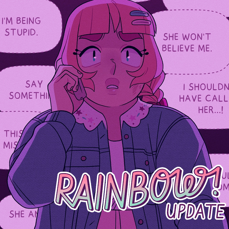 New RAINBOW! update for free on Webtoon and Tapas! Check Tapas for the next 3 episodes!