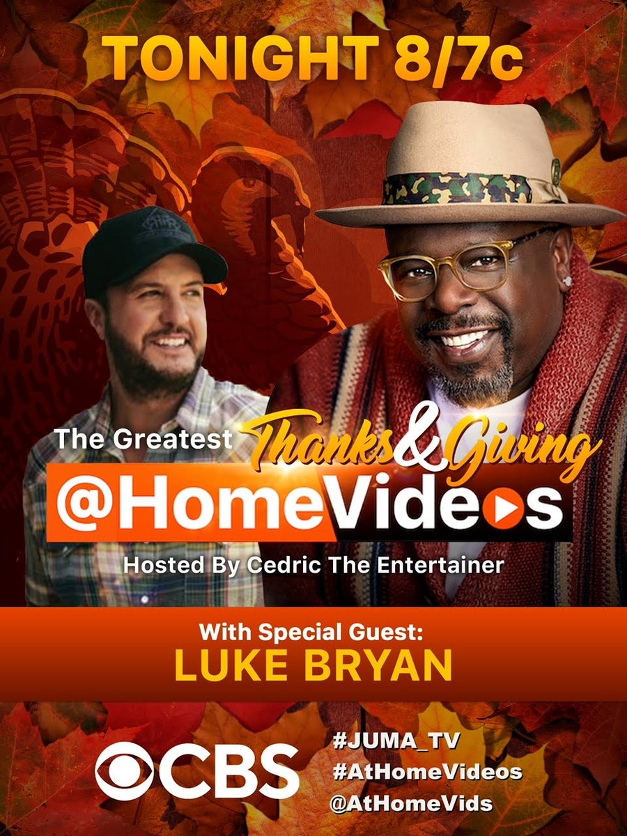 lukebryan's tweet photo. Making a surprise appearance tonight on #AtHomeVideos on @CBS with @CedEntertainer. Don't miss it. https://t.co/sJ5J3syTxH