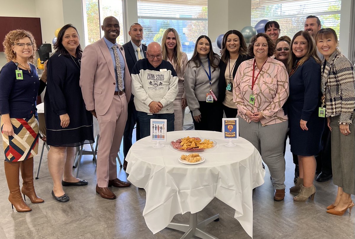 #Menifeelimitlessfutures ⁦<a href="/MenifeeUSD/">Menifee USD</a>⁩ celebrating our amazing school psychologists!