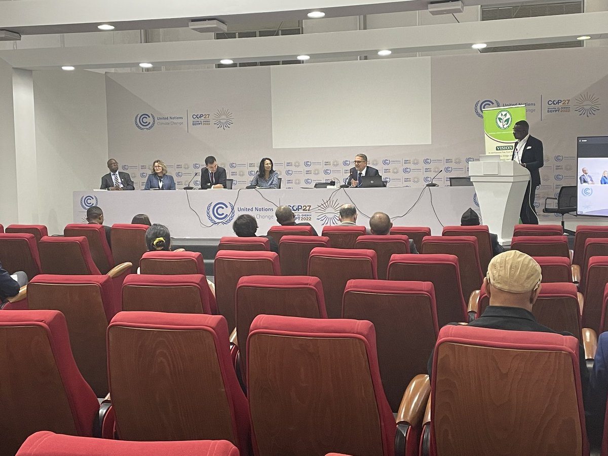 The 'Inclusive Water-Energy-Food System for a Changing Climate' side event at #COP27 organized by @CSDevNet1 @AfDB_Group @WorldFishCenter is now taking place in Sharm El-Sheikh, Egypt. #COP27  #WhatHasChanged #ClimateAction