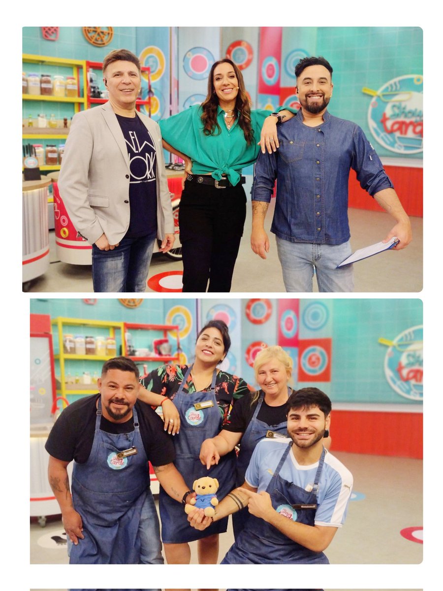 elshowtarde10's tweet photo. ¡Este Viernes se merece empezarlo con toda la onda y la energía de EL SHOW DE LA TARDE! Hoy sabremos quién es la nueva ESTRELLA DE LA COCINA ¡Prendete al 10!!! @canal10uruguay @paobianco @LucasFuenteok @AldoMartiinez https://t.co/JaFCgHcfyc
