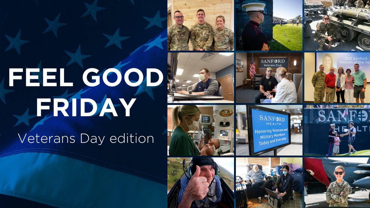 FEEL GOOD FRIDAY: Veterans Day Edition. We recognize the brave men and women who have given of themselves for our country’s freedom. Thank you for your courageous, dedicated service today and always. 

THREAD: