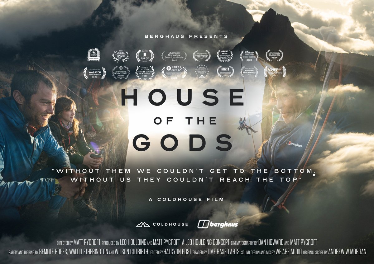The wait is over! ‘House of the Gods’ is now available to buy or rent on Prime Video in the UK and over 80 other countries!

Watch it here: amazon.co.uk/gp/video/detai… 

#houseofthegods #guyana #mountroraima #climbingfilms