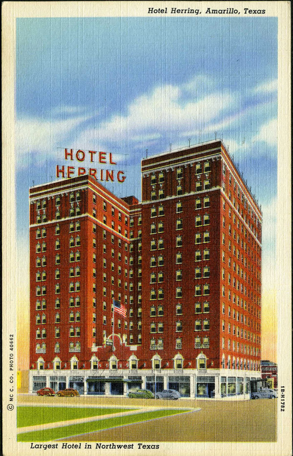 Vintage Classic Postcards on Twitter "postcardhotelherring_2906788845_o"