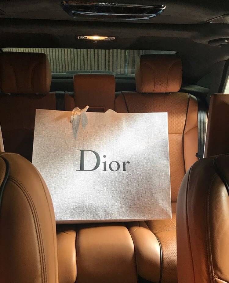 Here’s your Dior, Princess.