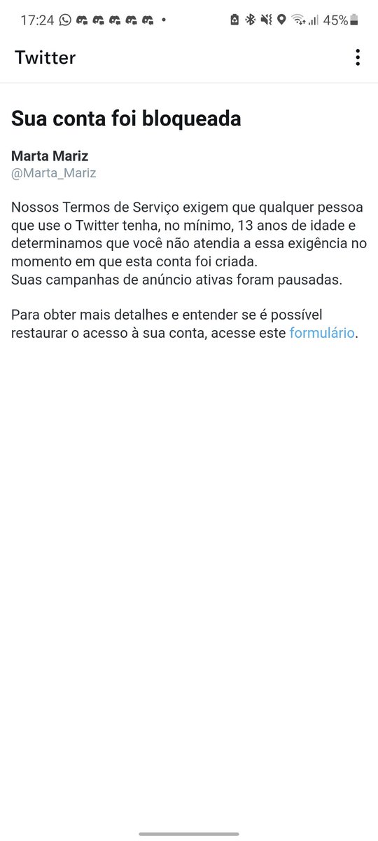 a culpa é do twitter por não me pedir a idade aos 12 anos why they punishing me