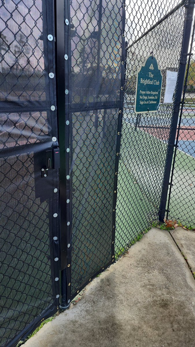 BrightleafATP's tweet photo. The Fob has been installed https://t.co/lDij9nPBFv